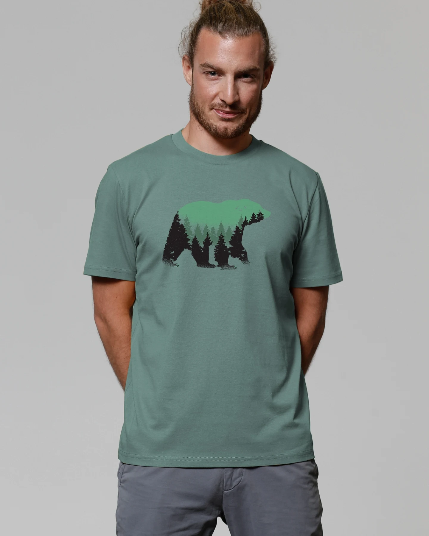 Watapparel Shirt Waldbär – Ansicht 2
