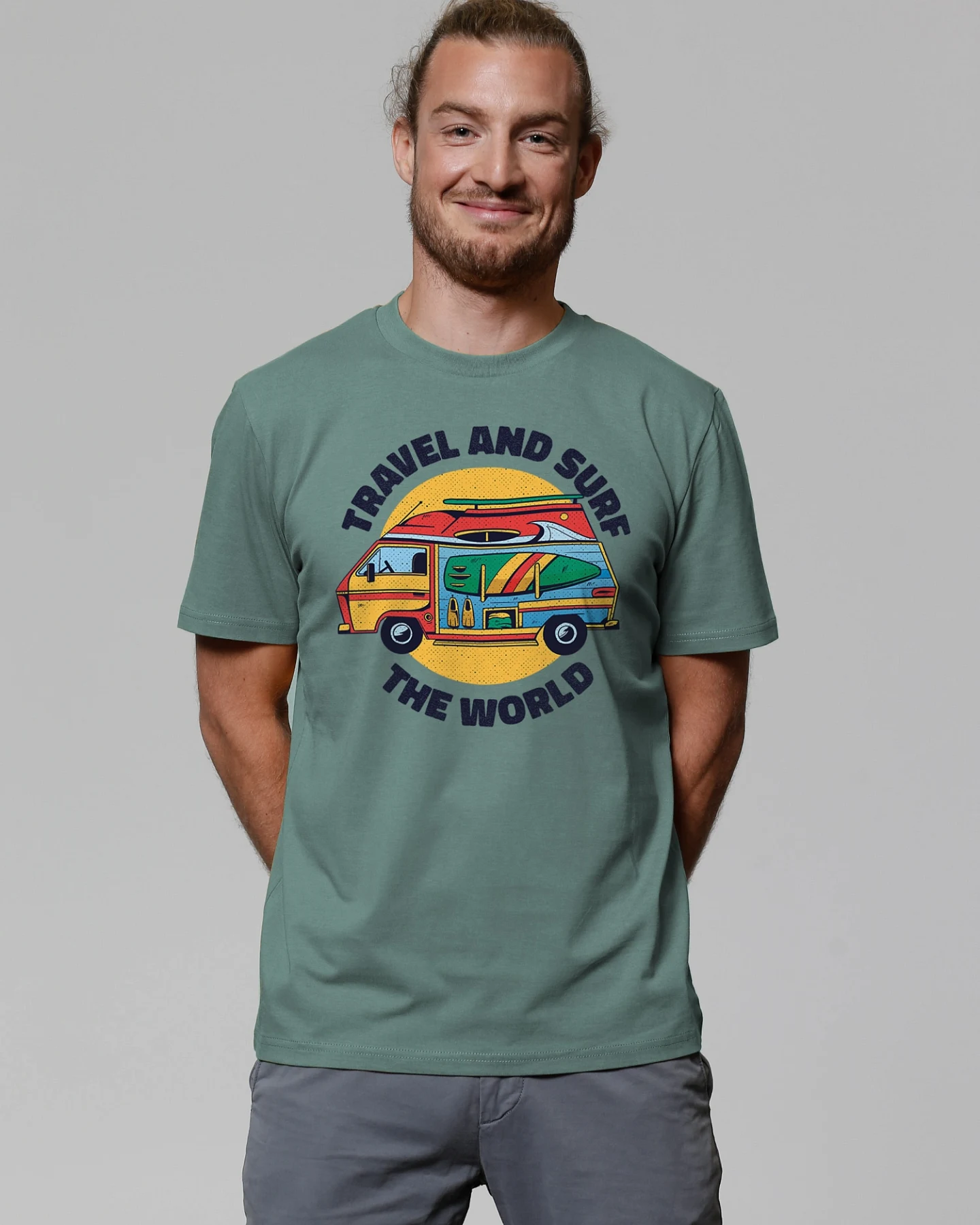 Watapparel Shirt Travel and surf – Ansicht 2
