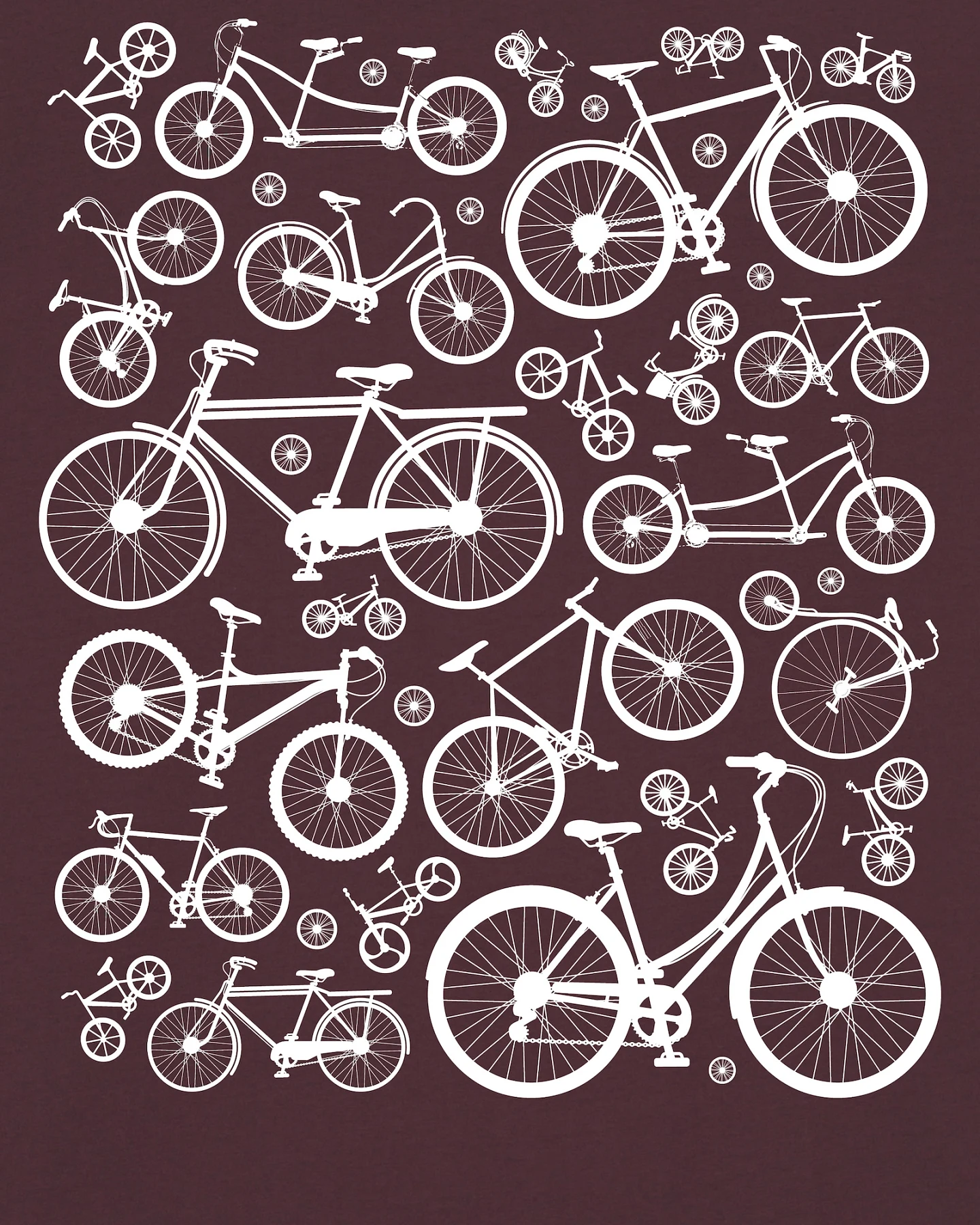 Watapparel T-Shirt Fahrräder – Ansicht 3