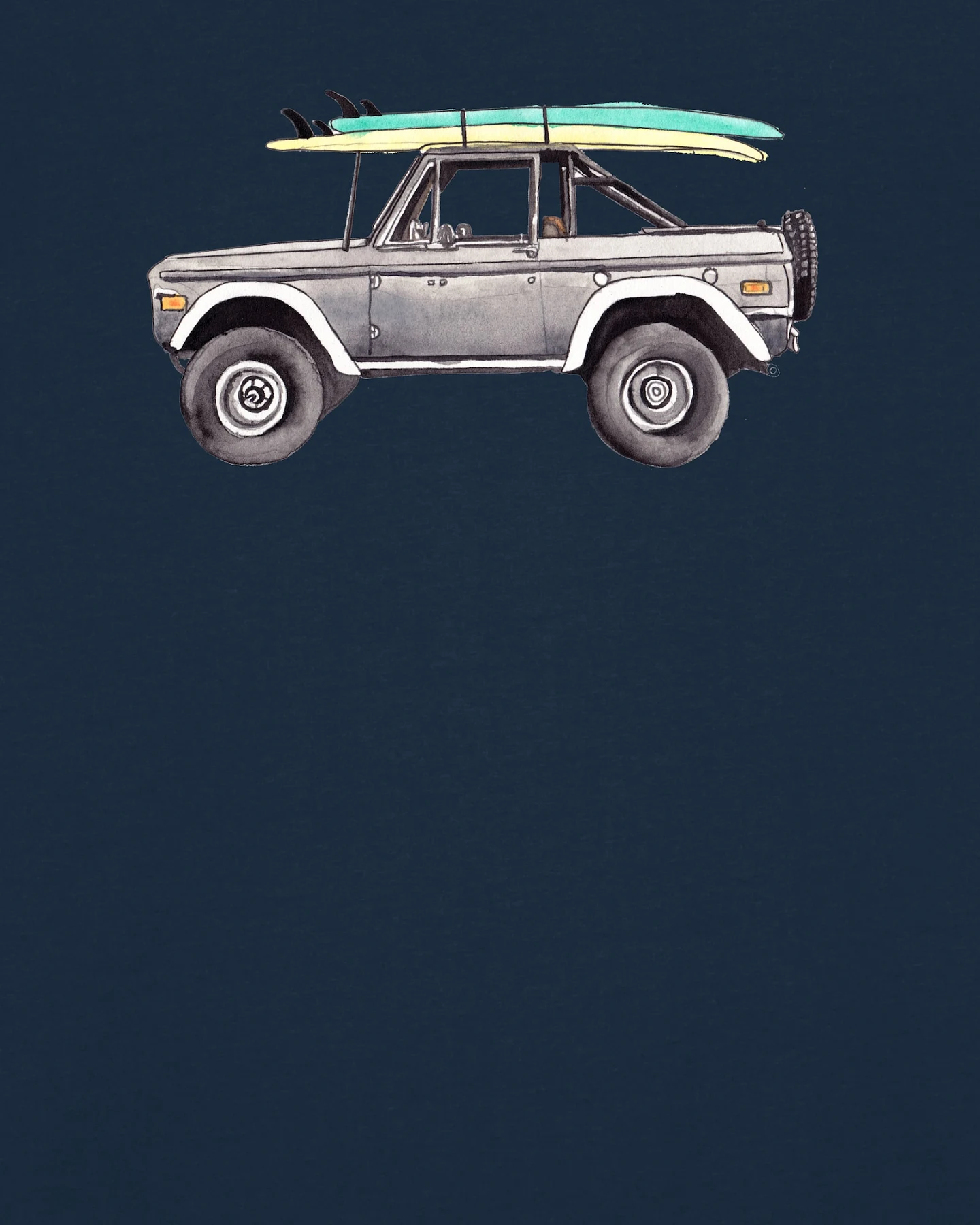 Watapparel T-Shirt Surf Pickup – Ansicht 3