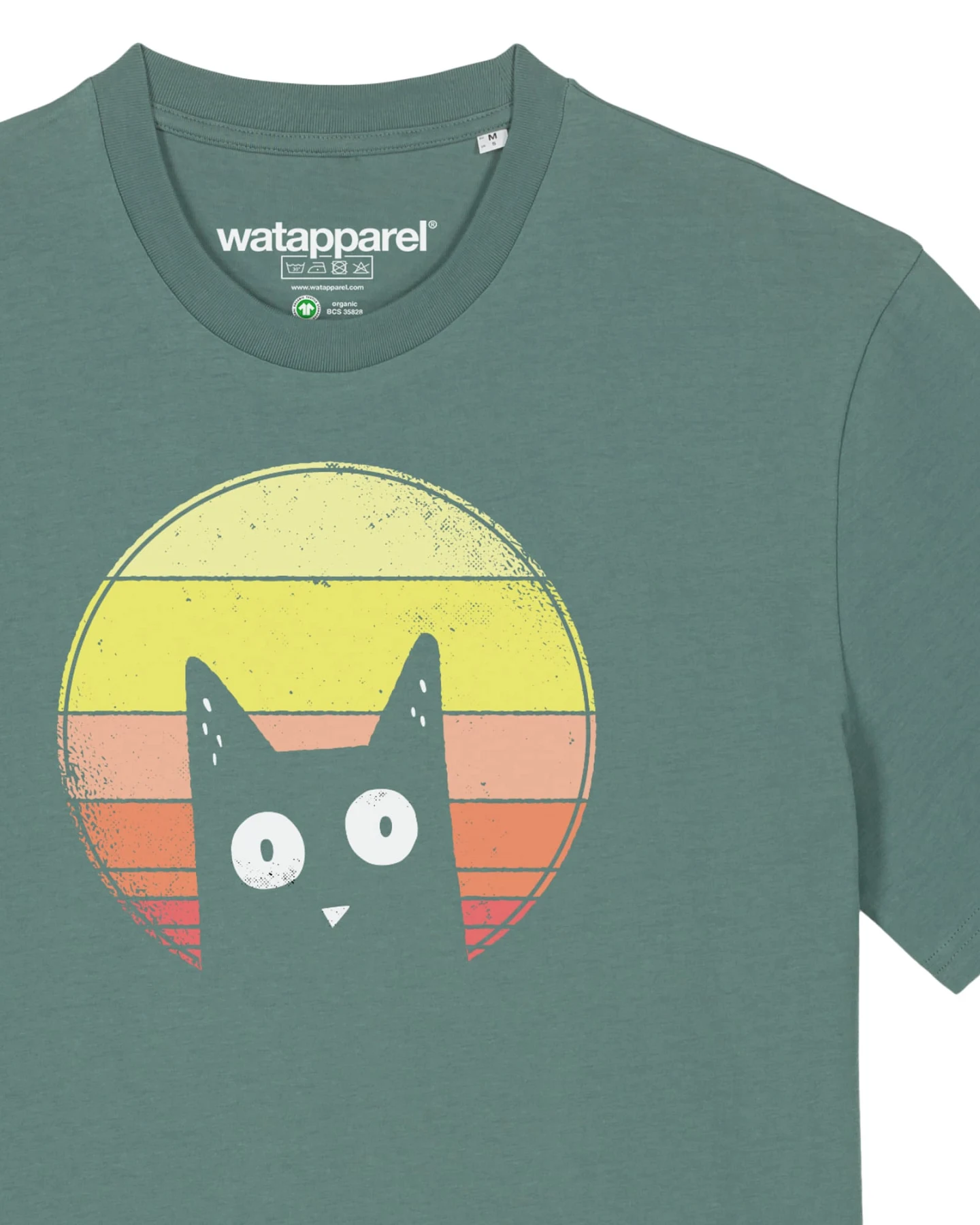 Watapparel T-Shirt Sunset Cat – Ansicht 3
