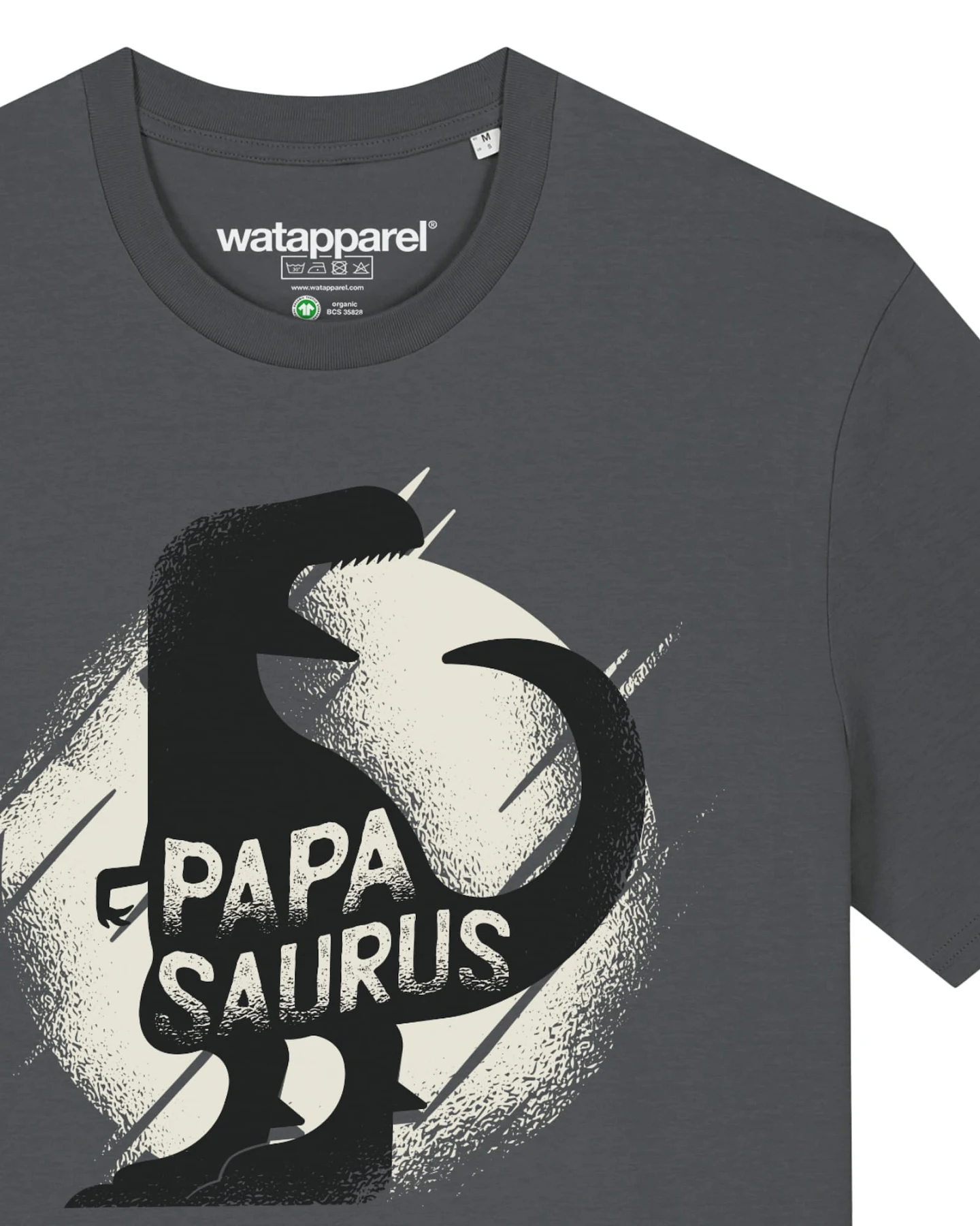 Watapparel T-Shirt Papasaurus – Ansicht 3