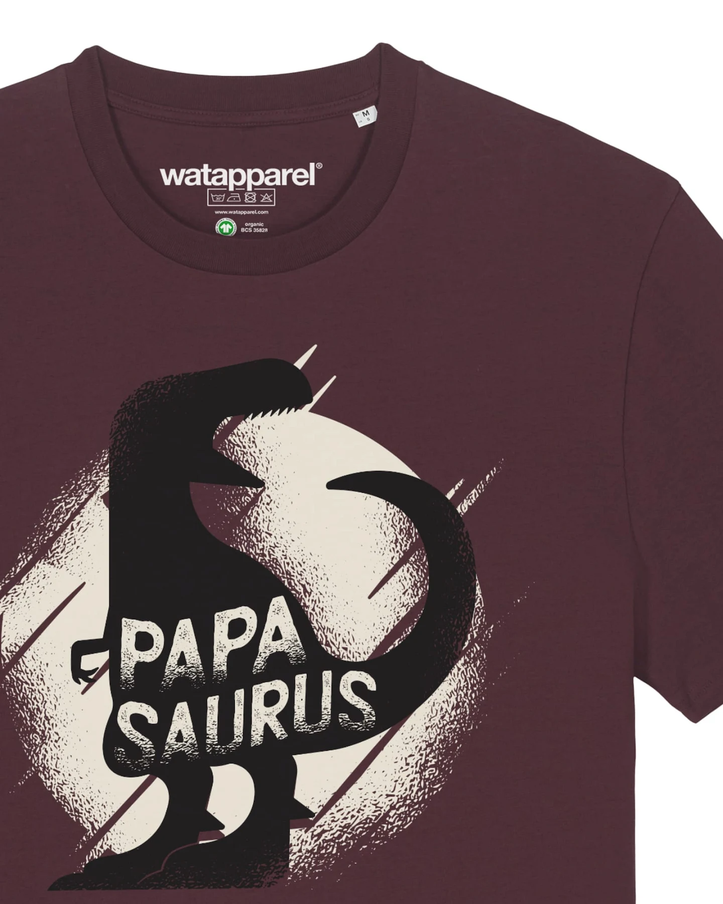 Watapparel T-Shirt Papasaurus – Ansicht 3