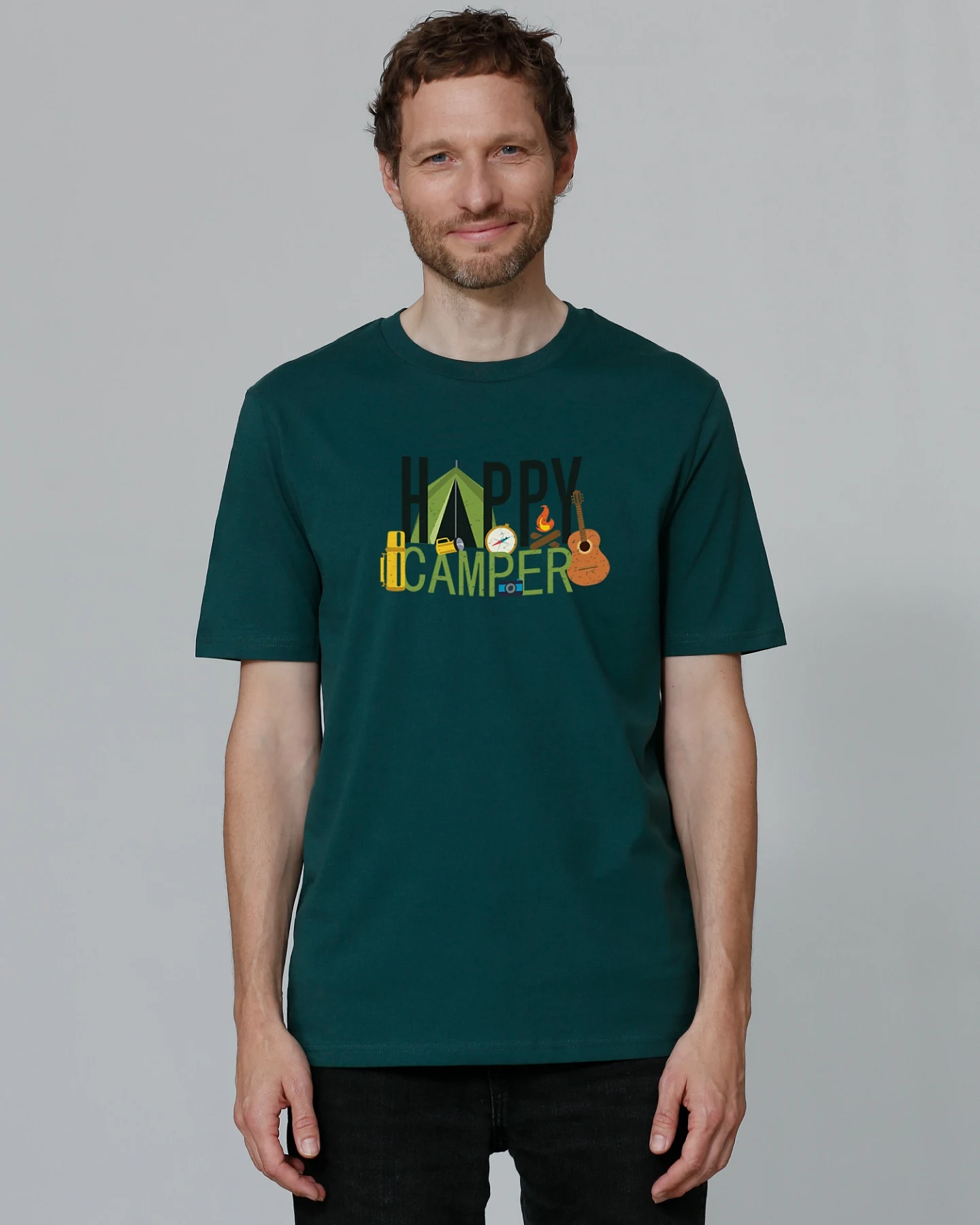 Watapparel T-Shirt Happy Camper – Ansicht 2