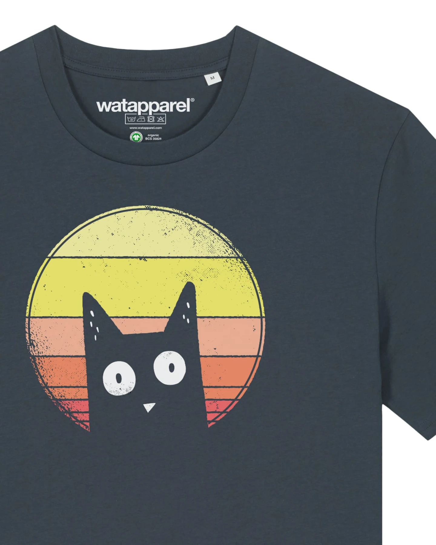 Watapparel Shirt Sunset Cat – Ansicht 3
