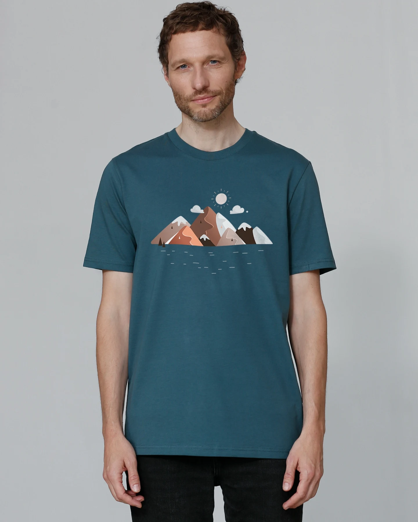 Watapparel Shirt Mountains & Moon – Ansicht 2