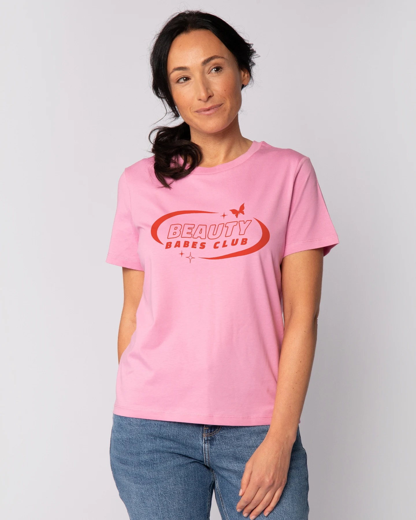 Watapparel T-Shirt Beauty babes club – Ansicht 2