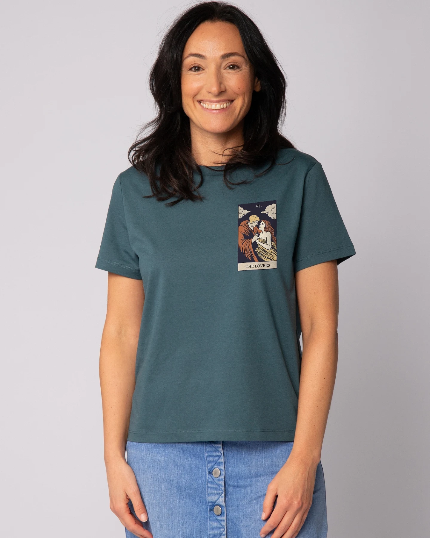 Watapparel T-Shirt Tarot The Lovers – Ansicht 2