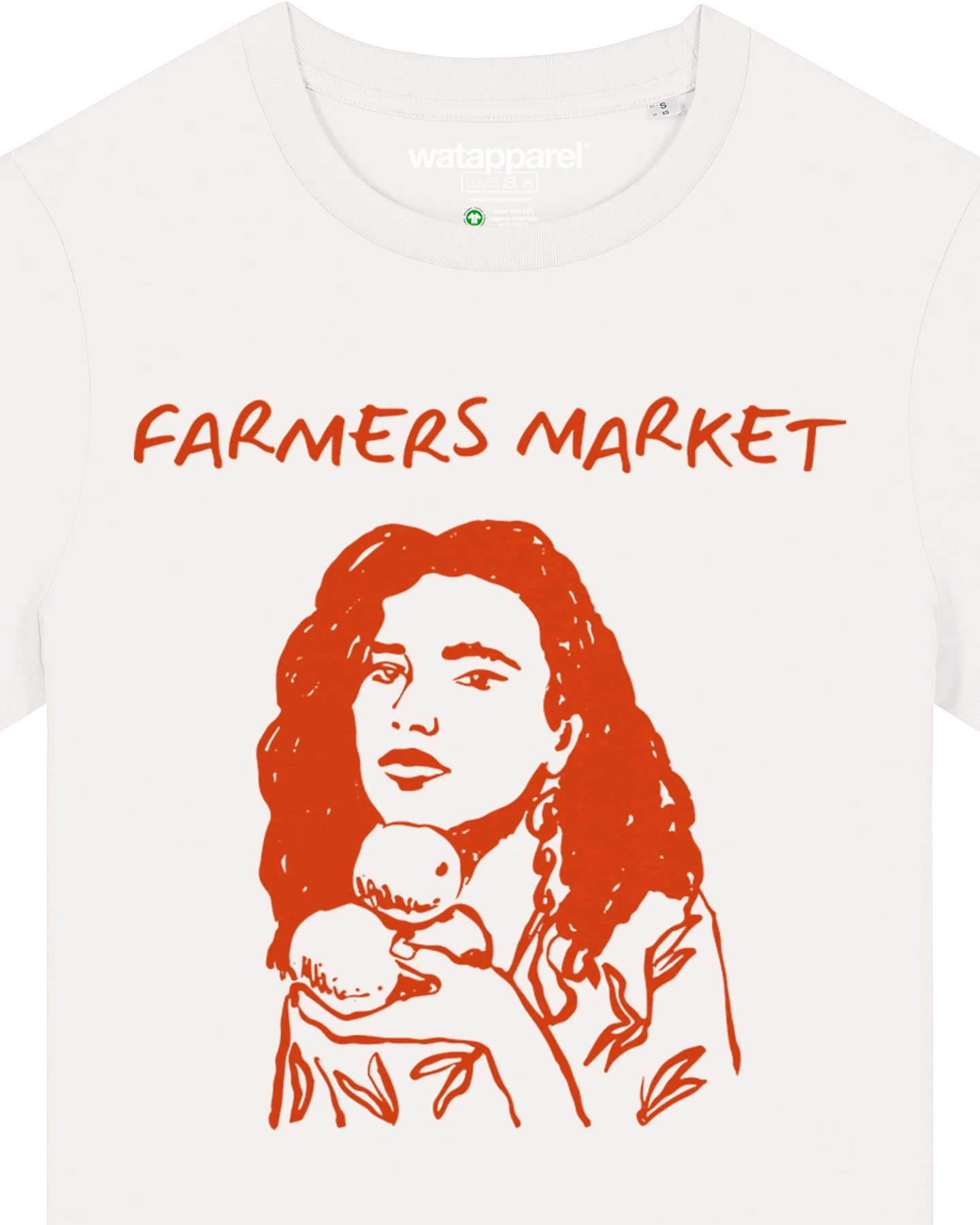 Watapparel T-Shirt Farmers market – Ansicht 3