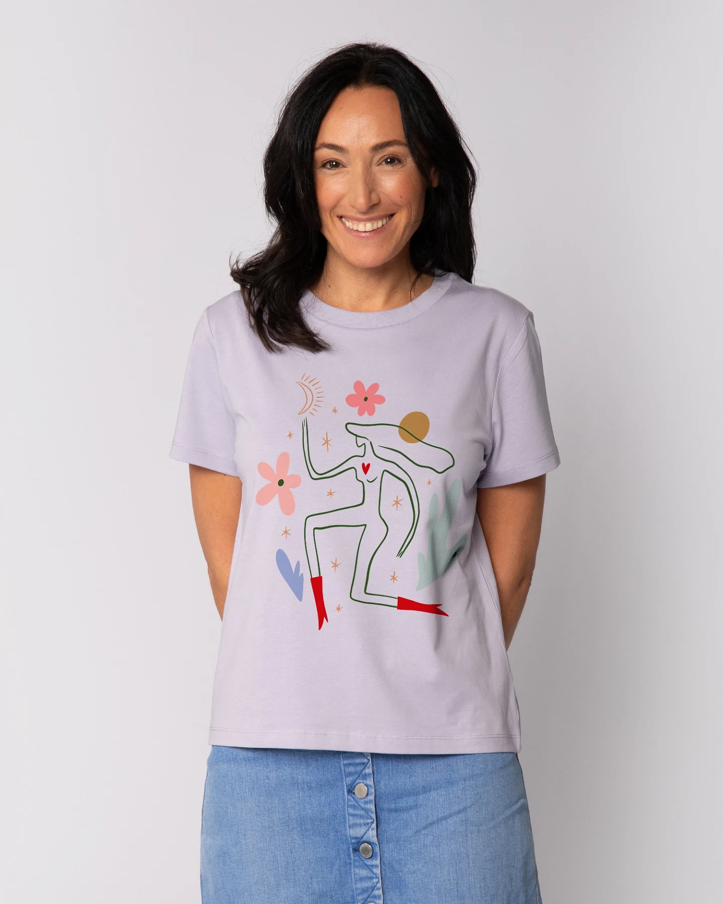 Watapparel T-Shirt Love And Flex – Ansicht 2