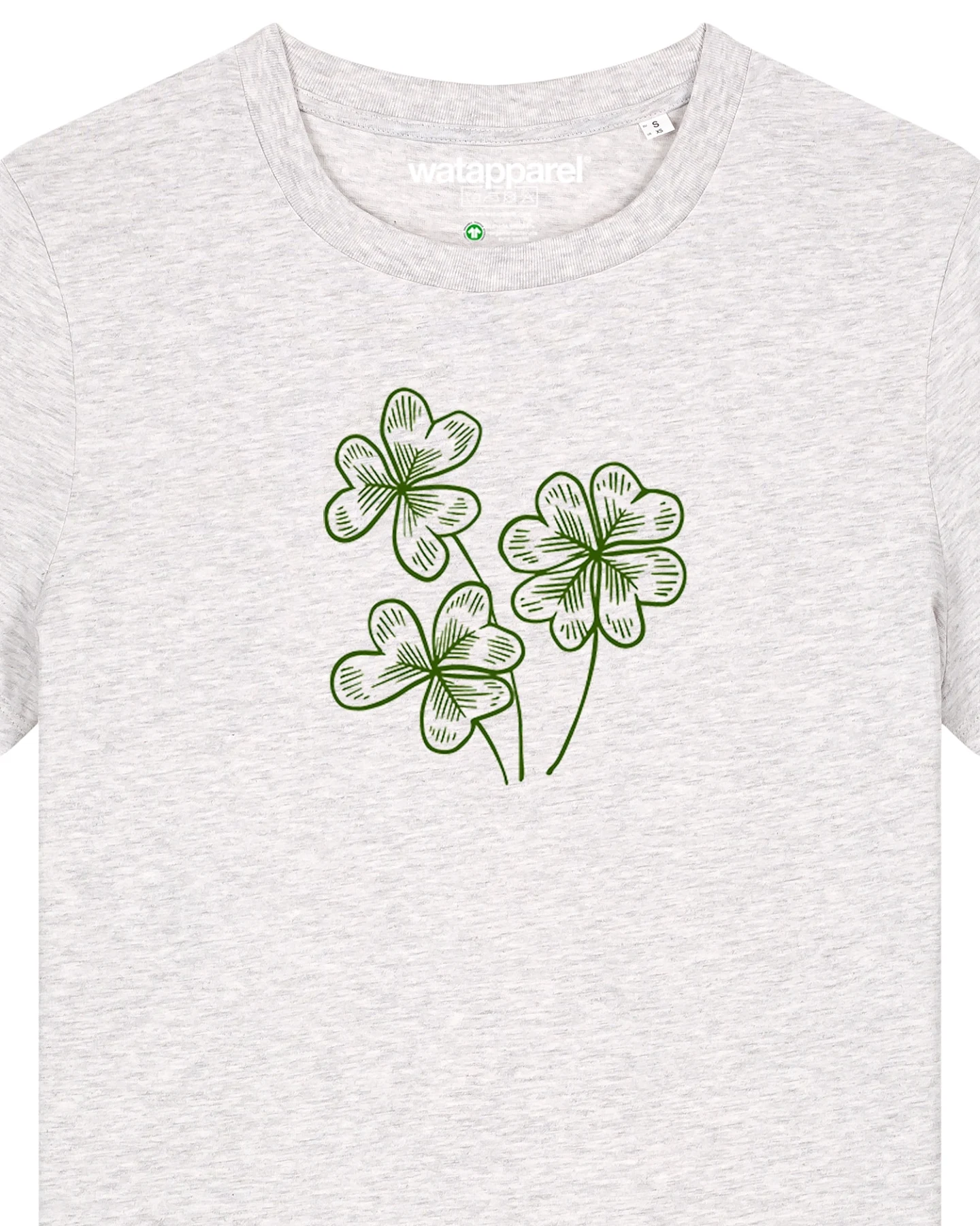 Watapparel T-Shirt Glücksklee – Ansicht 3