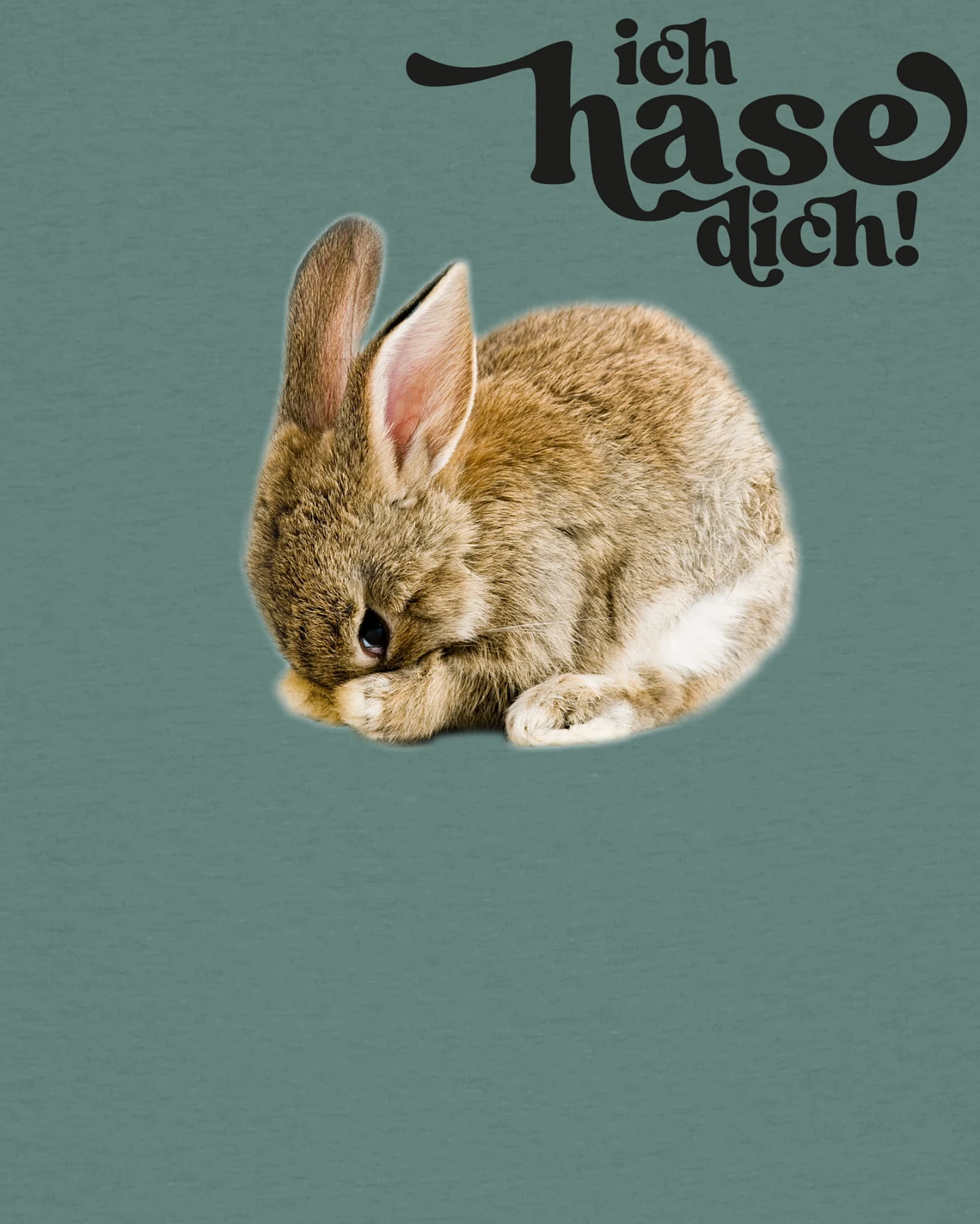 Watapparel T-Shirt Ich hase dich! – Ansicht 3