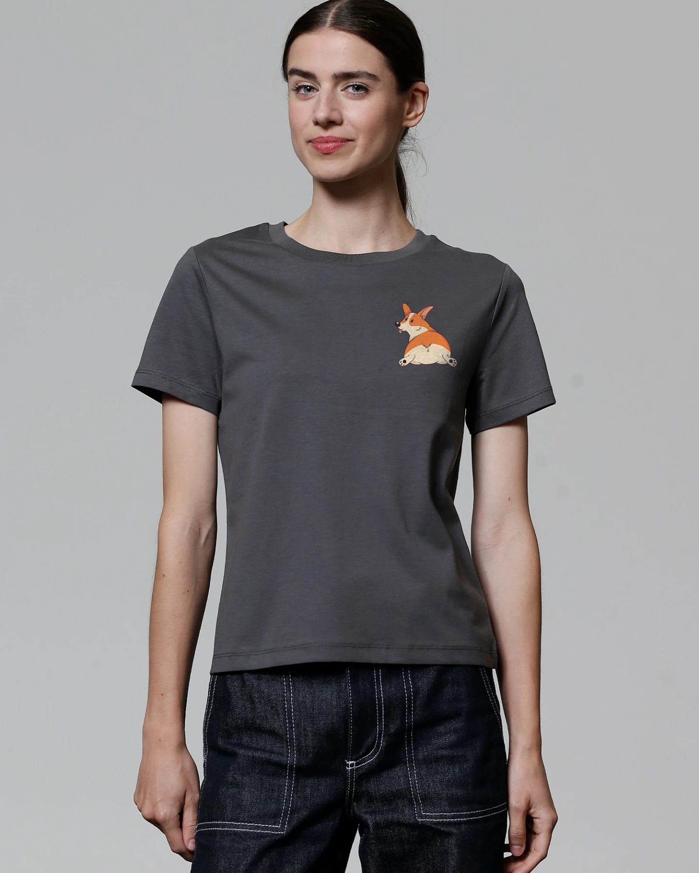Watapparel T-Shirt Corgi – Ansicht 2