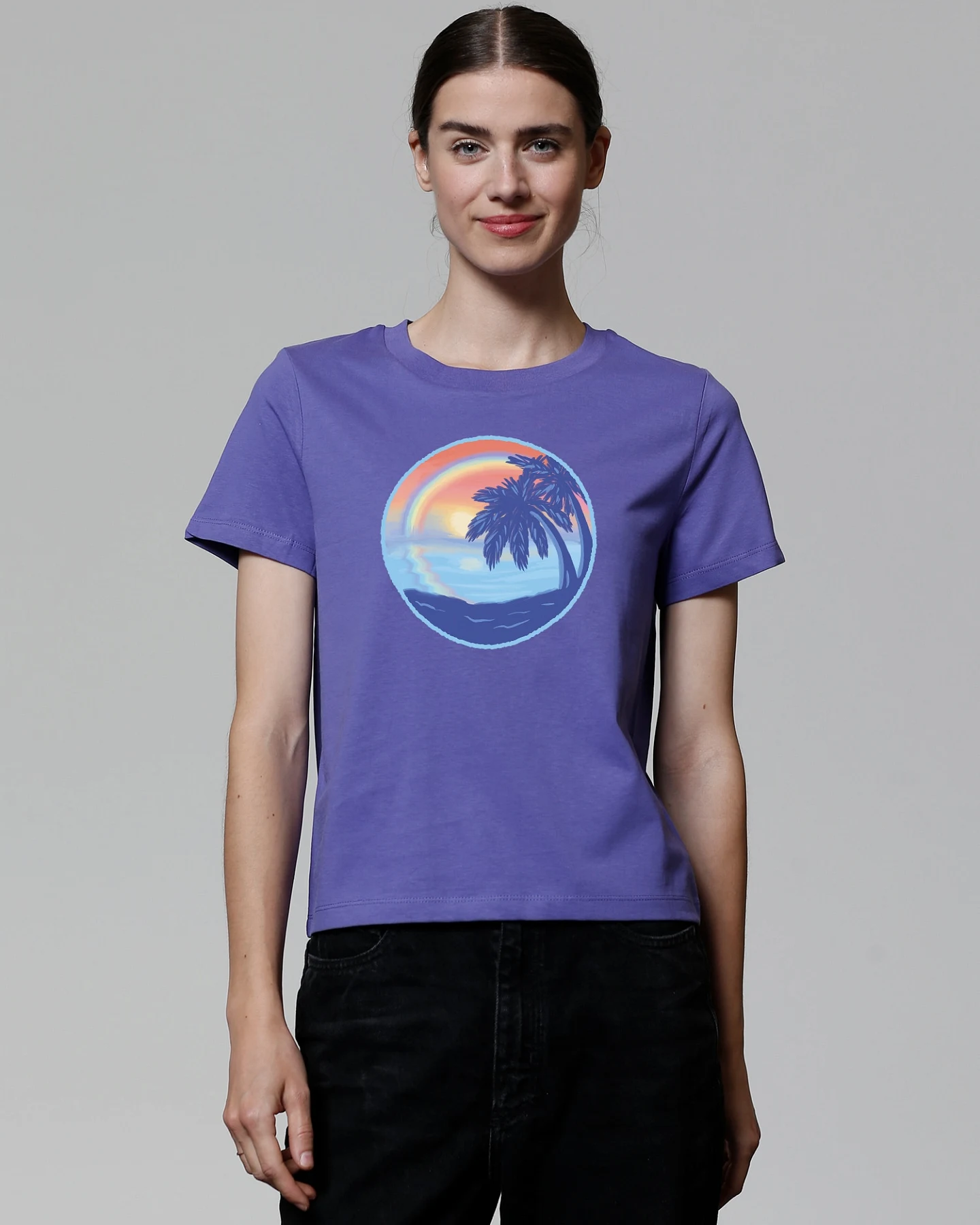 Watapparel Shirt Sunset Rainbow – Ansicht 2