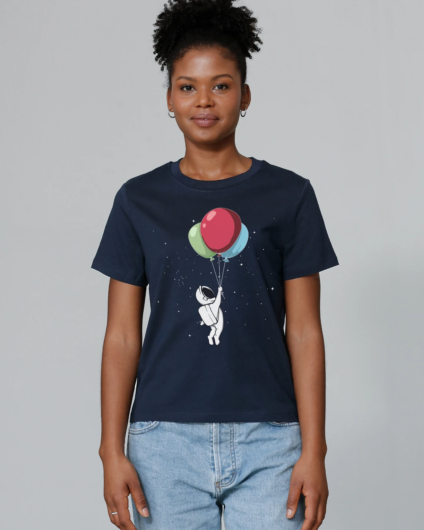 Watapparel T-Shirt Little Balloon Astronaut – Ansicht 2