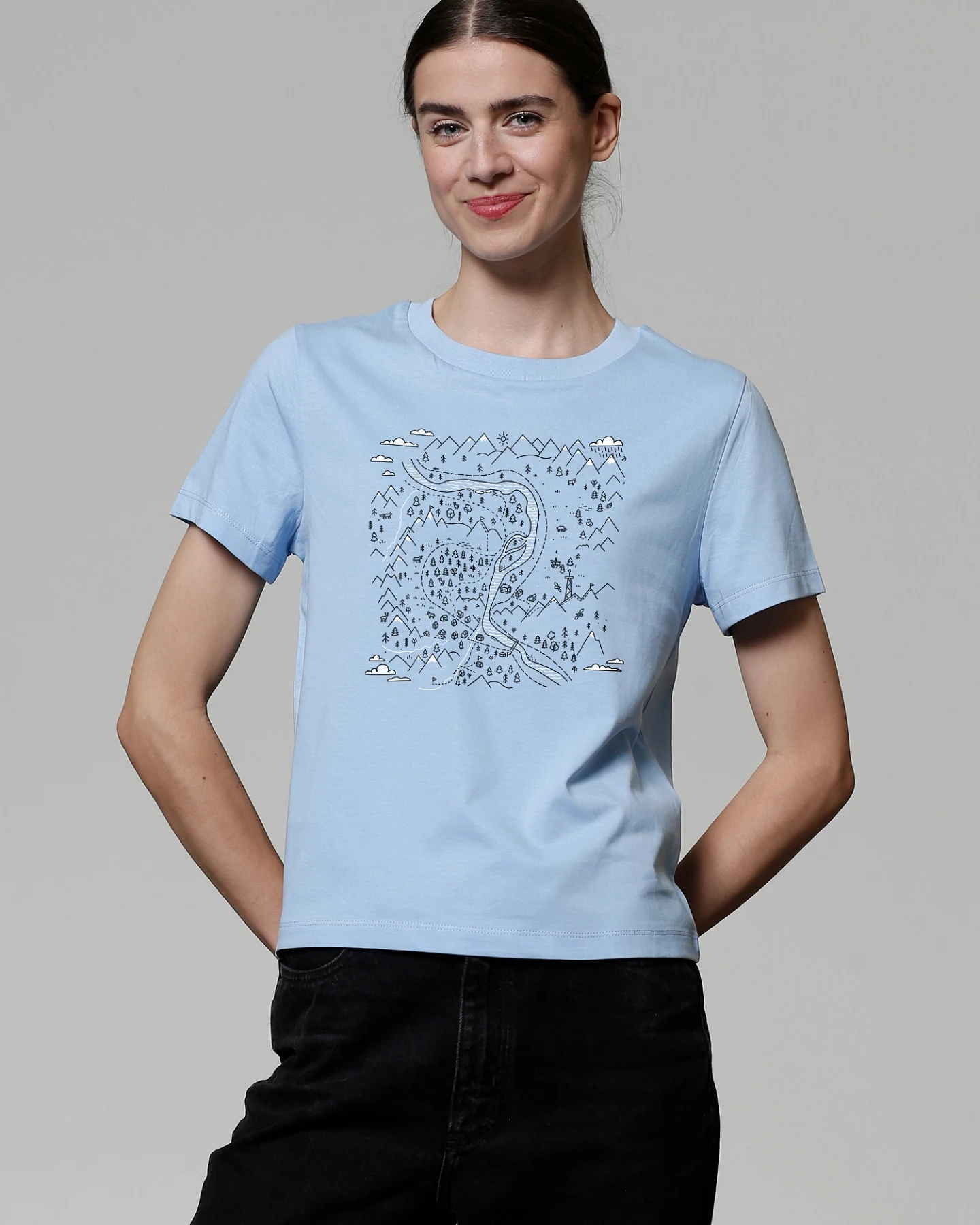 Watapparel Shirt Landschaft – Ansicht 2