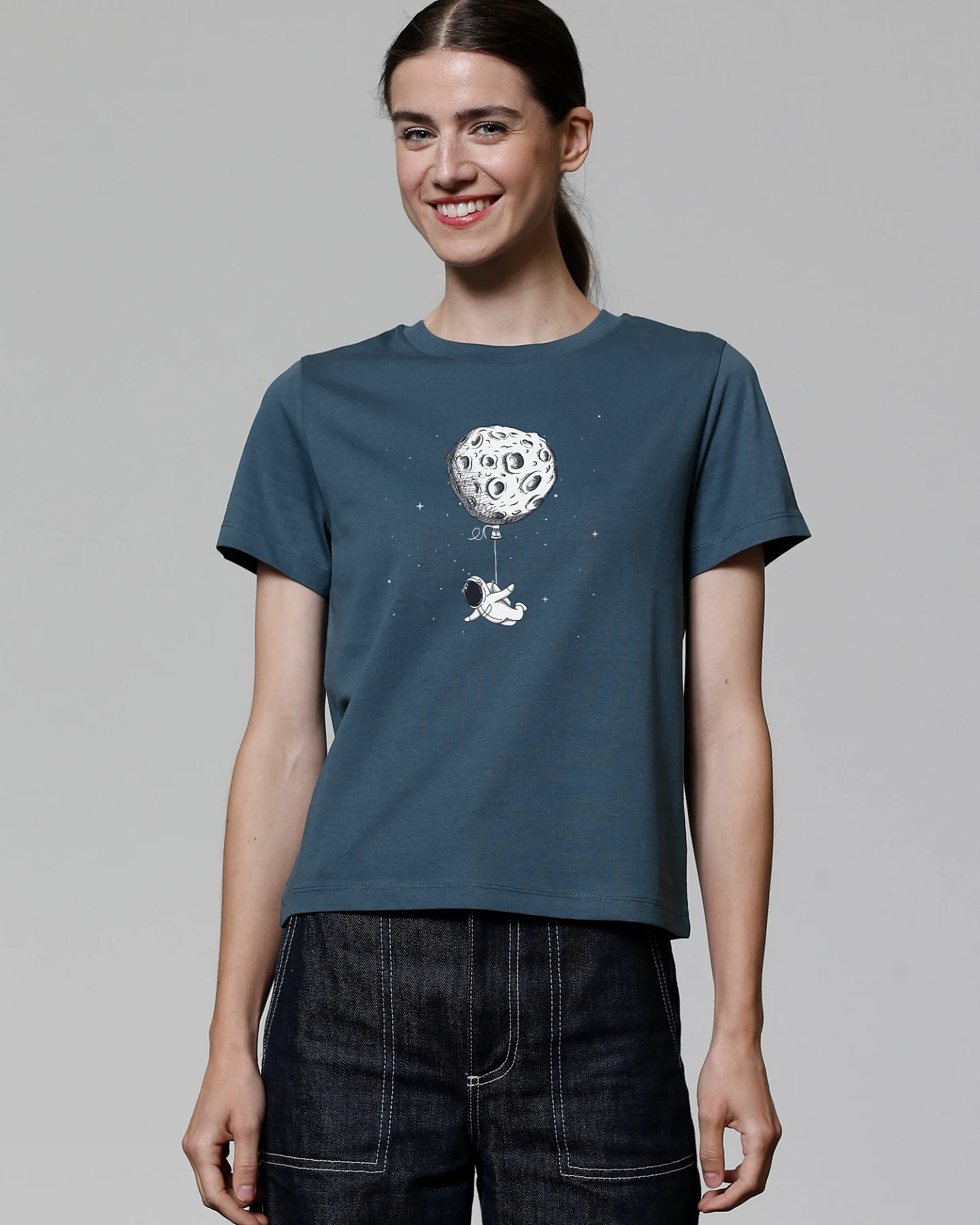 Watapparel Shirt Funny Spaceman – Ansicht 2