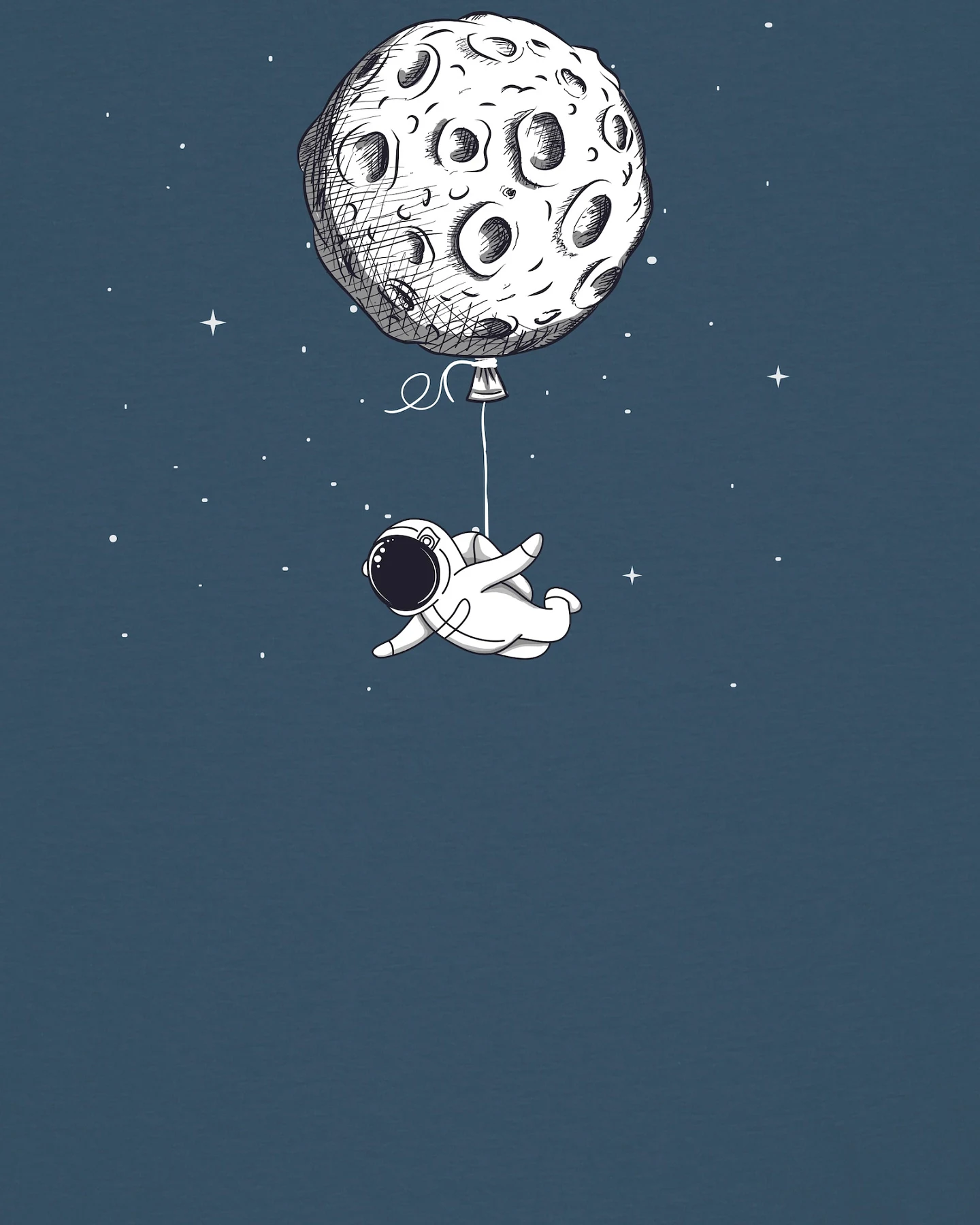 Watapparel Shirt Funny Spaceman – Ansicht 3