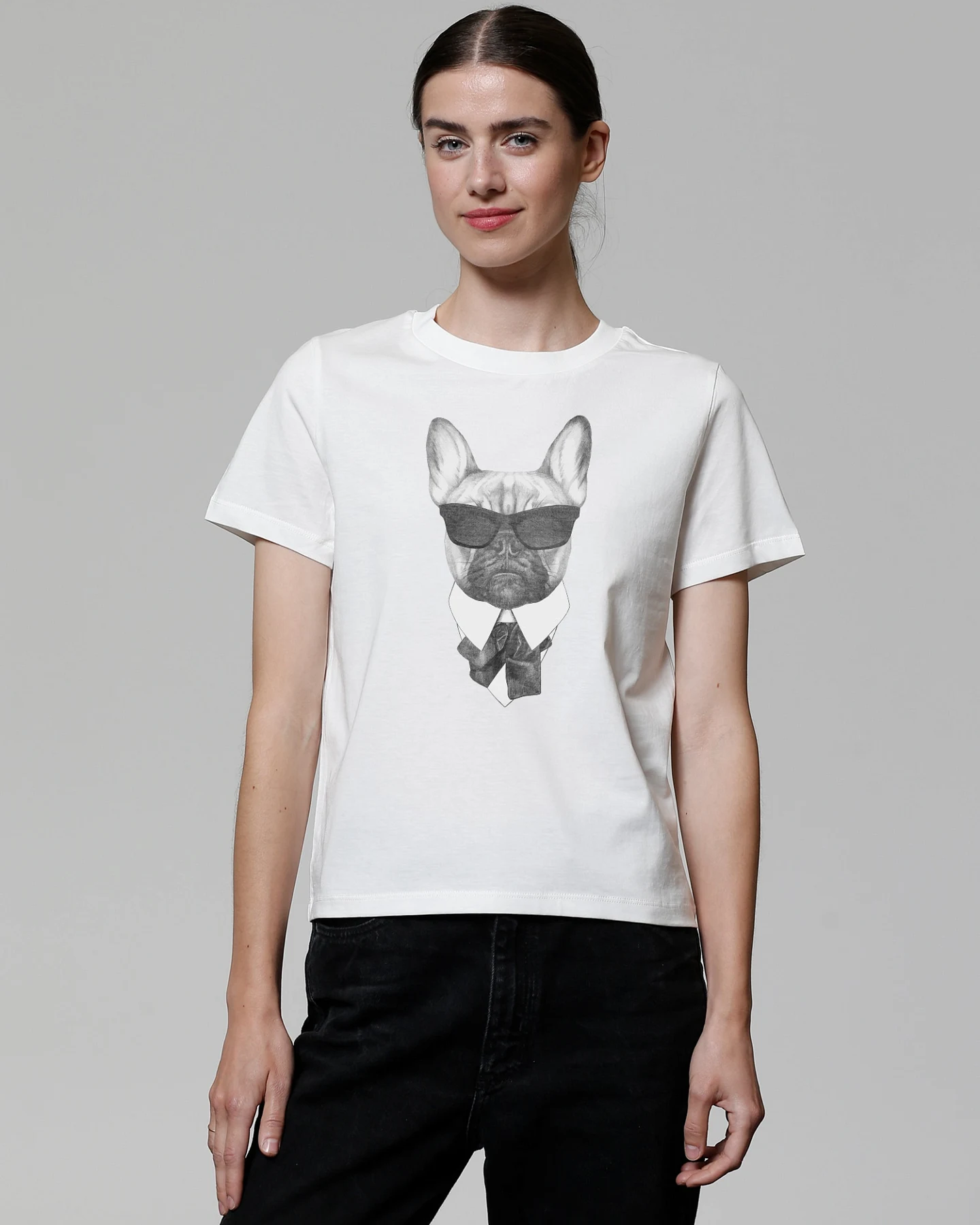 Watapparel Shirt Ein fescher Hund – Ansicht 2