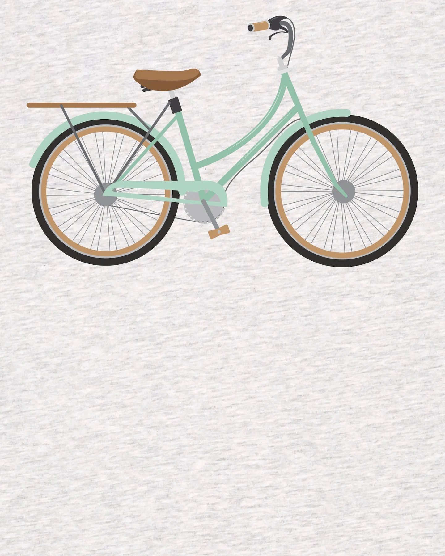 Watapparel T-Shirt Mint Bike – Ansicht 3