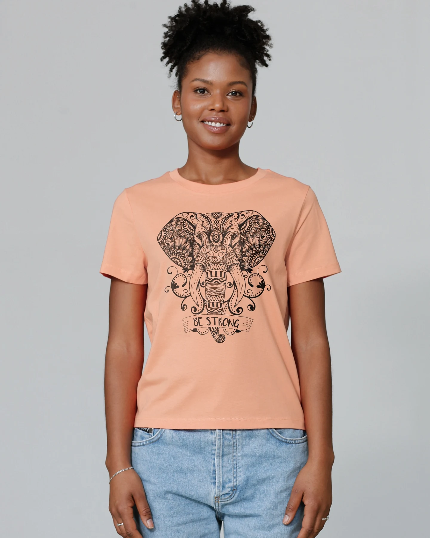 Watapparel Shirt Mandala Elephant – Ansicht 2