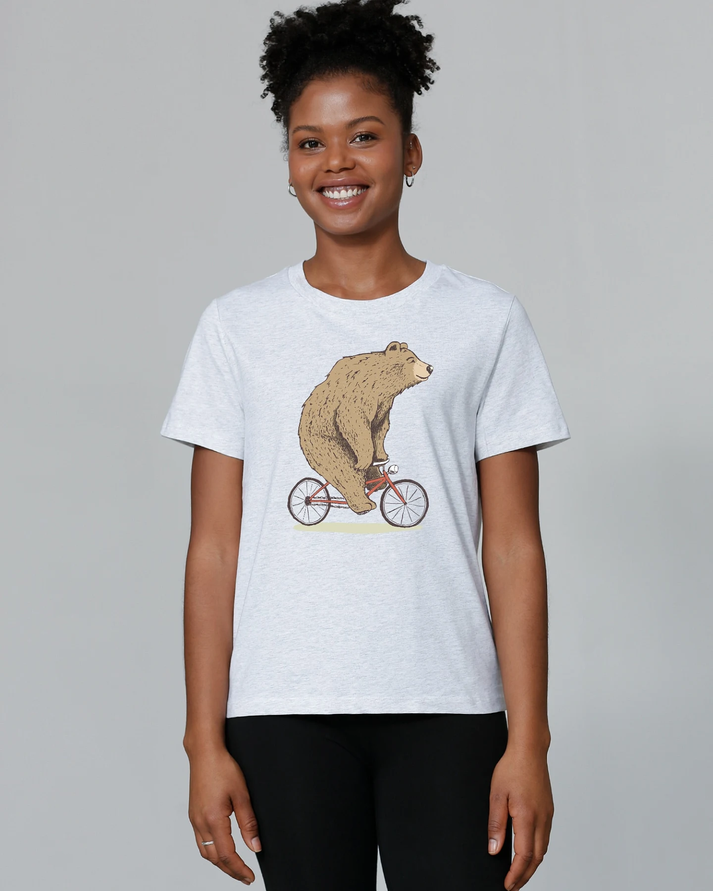 Watapparel T-Shirt Fahrradbär – Ansicht 2