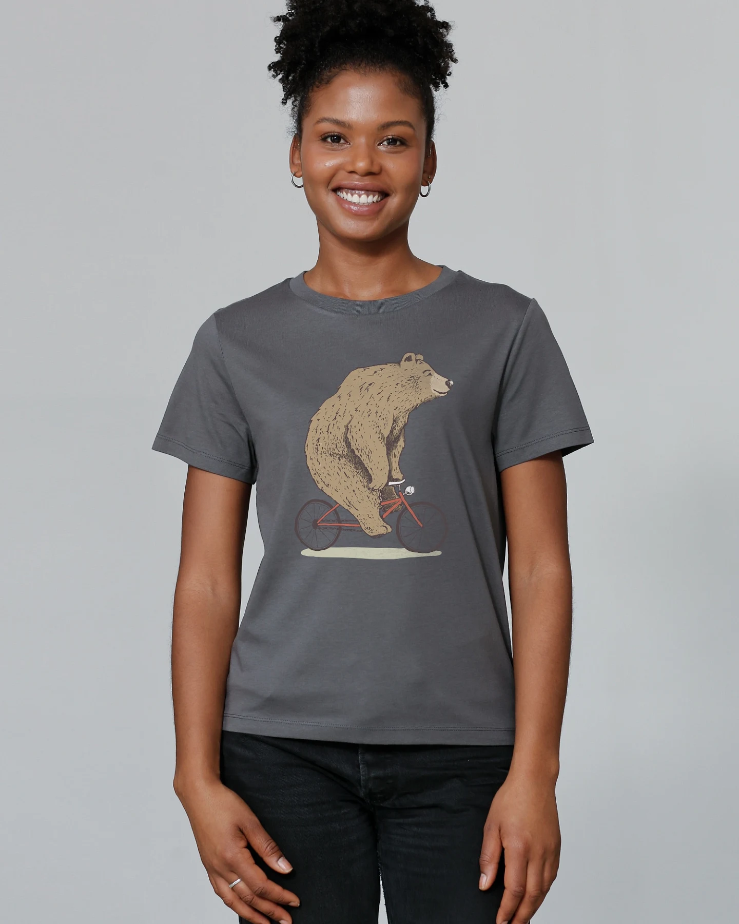 Watapparel T-Shirt Fahrradbär – Ansicht 2