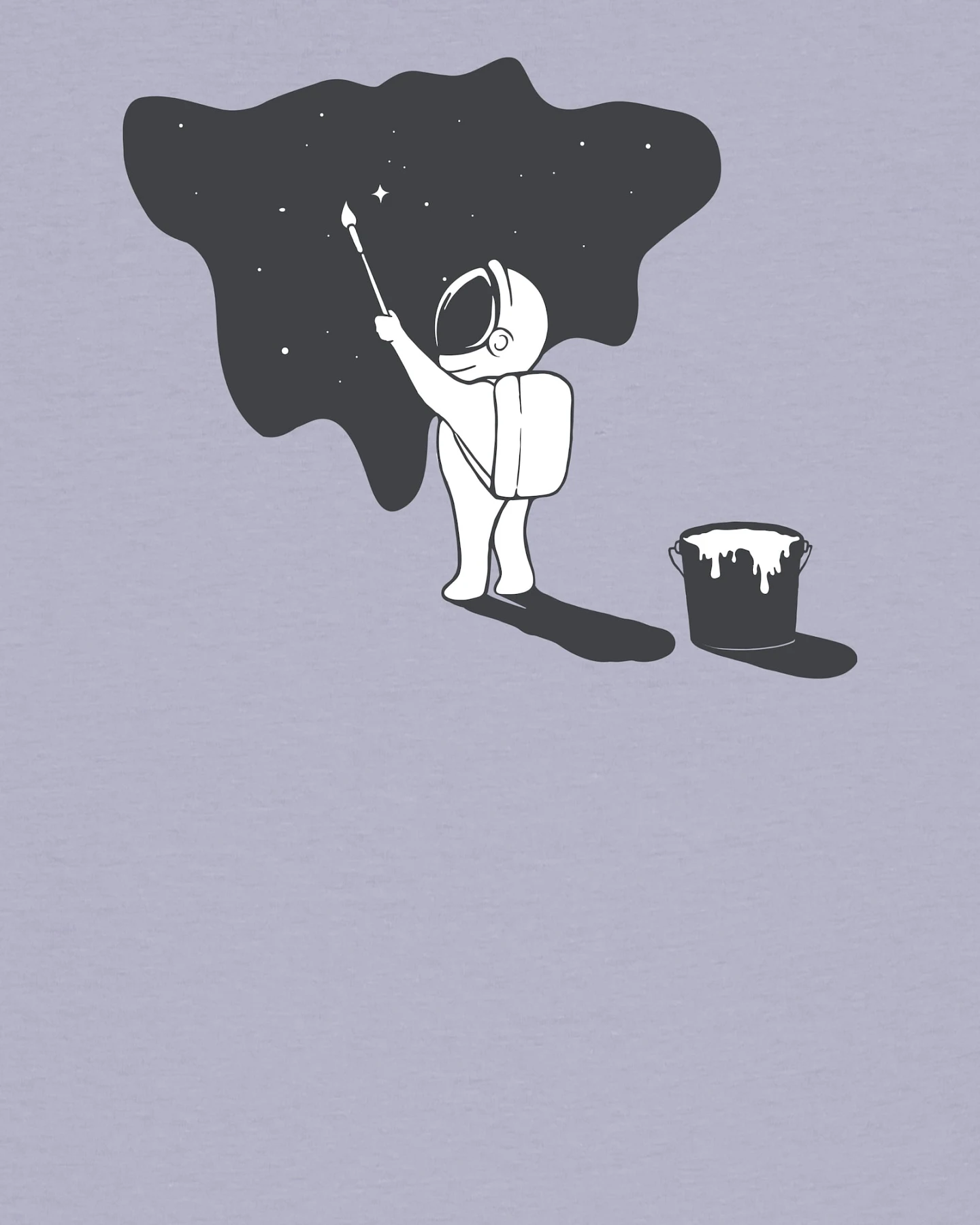 Watapparel T-Shirt Painting space – Ansicht 3
