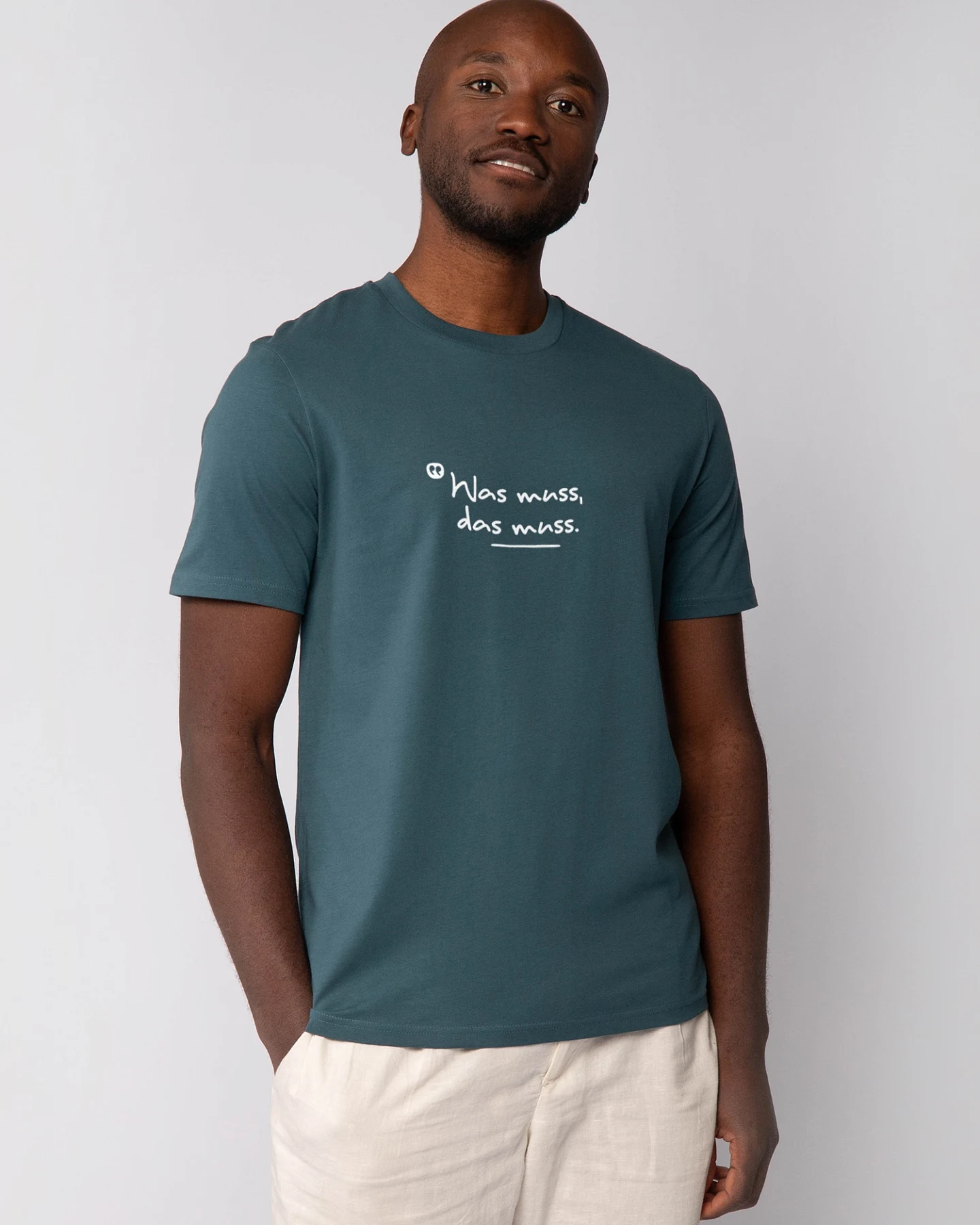 Watapparel T-Shirt Was Muss Das Muss – Ansicht 2