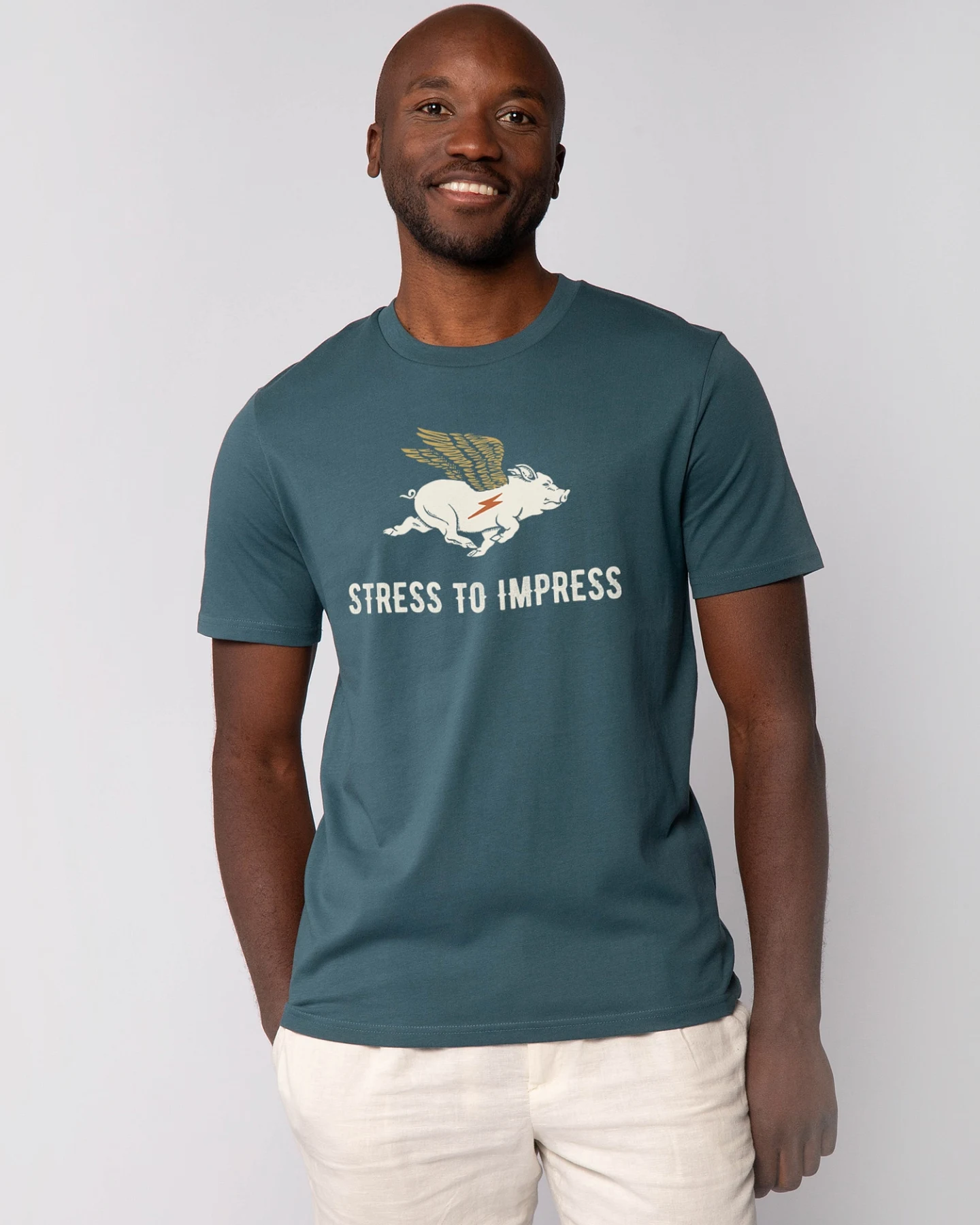 Watapparel T-Shirt Stress To Impress – Ansicht 2