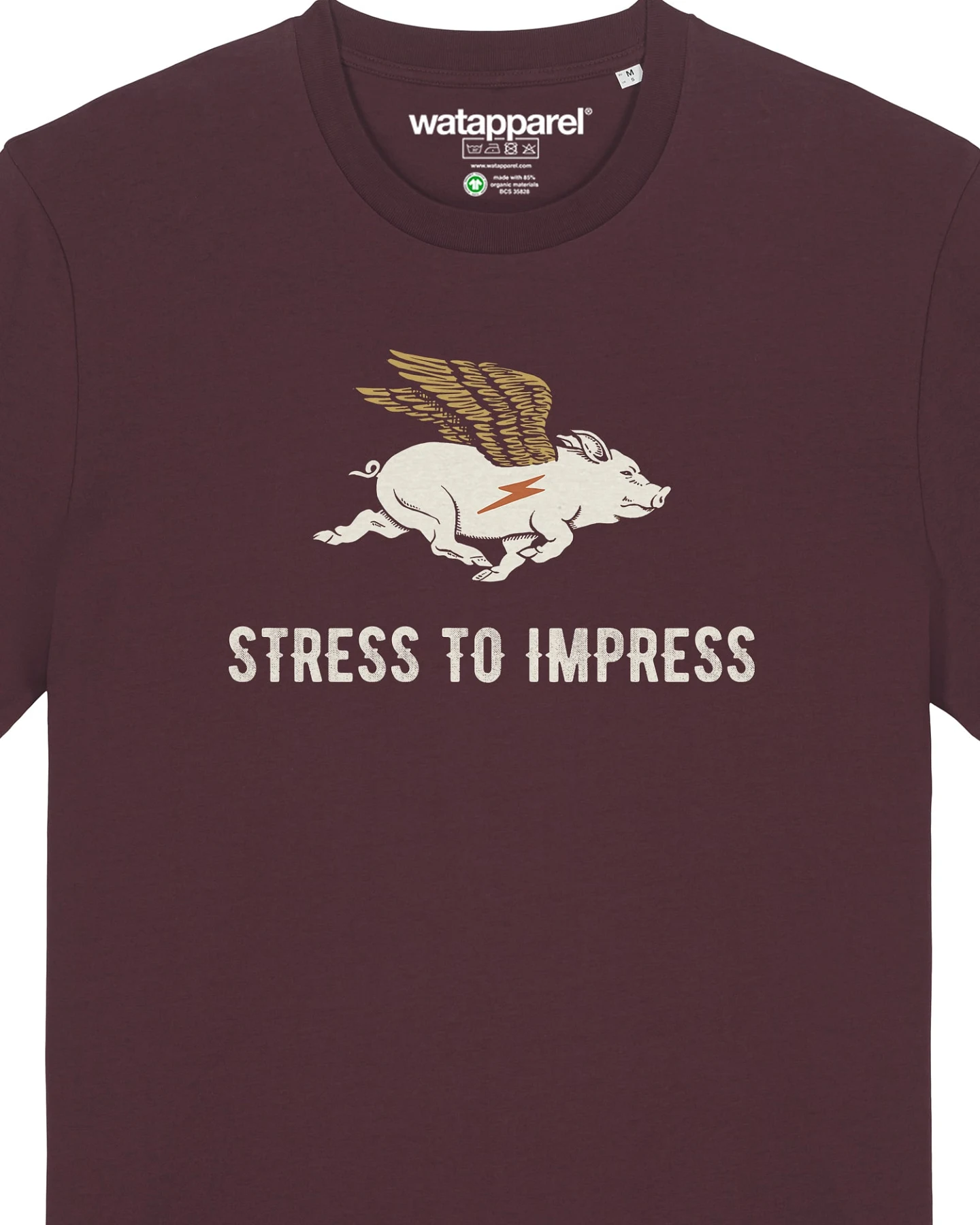 Watapparel T-Shirt Stress to impress – Ansicht 3