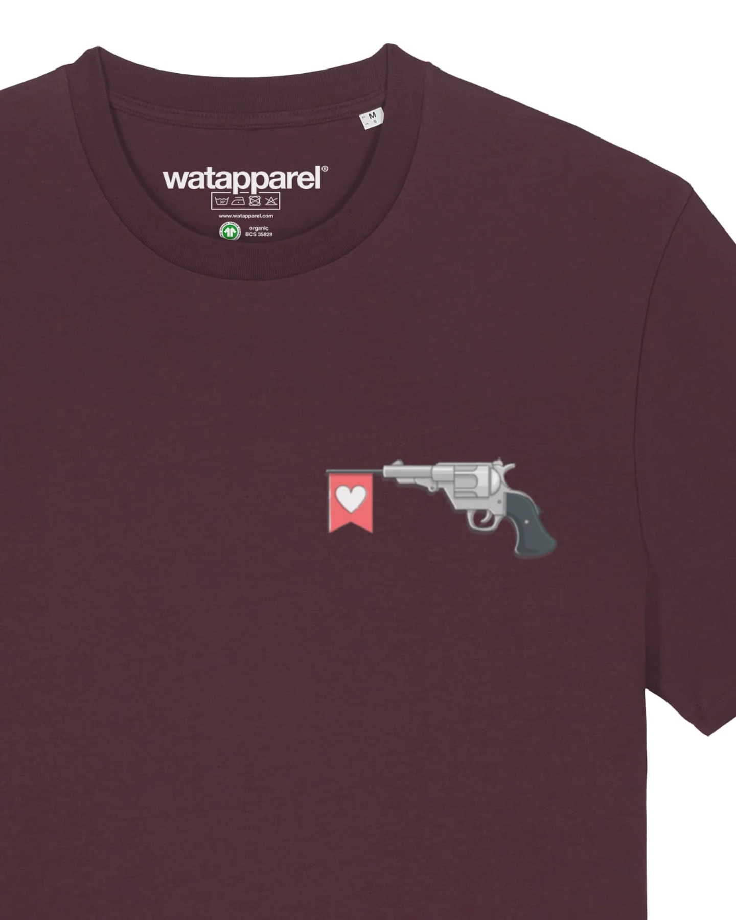Watapparel Shirt Make love not war – Ansicht 3