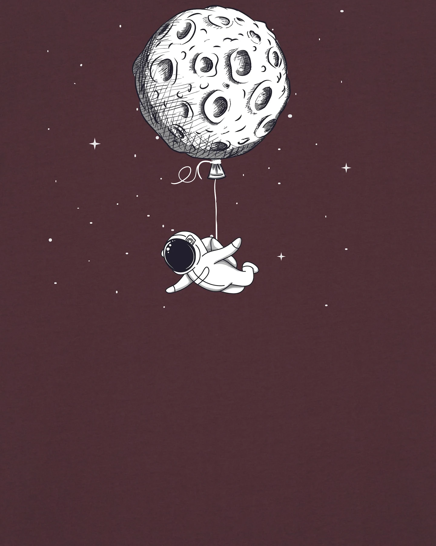 Watapparel Shirt Funny Spaceman – Ansicht 3