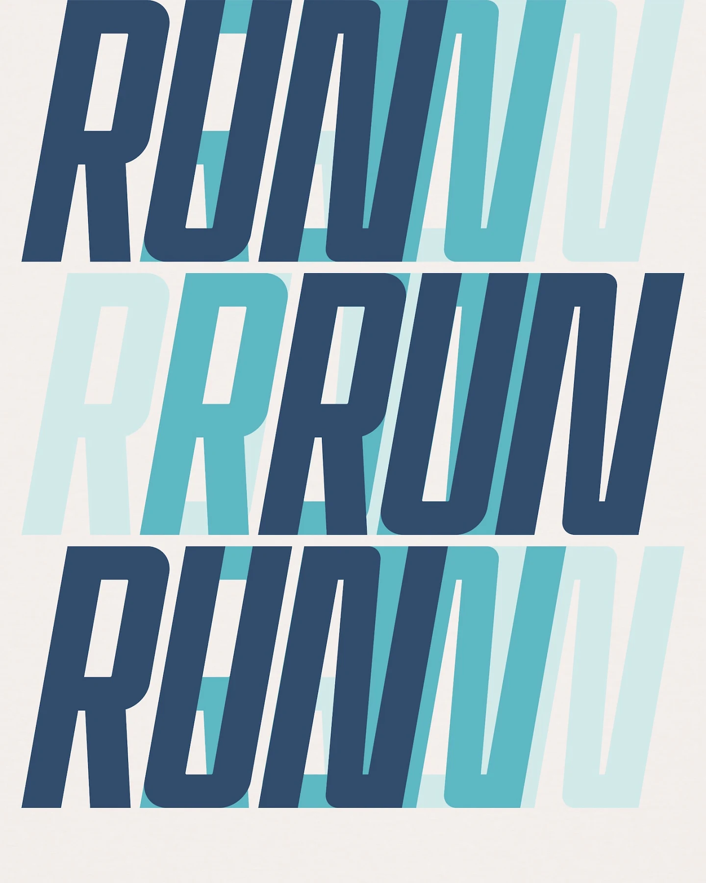 Watapparel T-Shirt Run, Run, Run – Ansicht 3