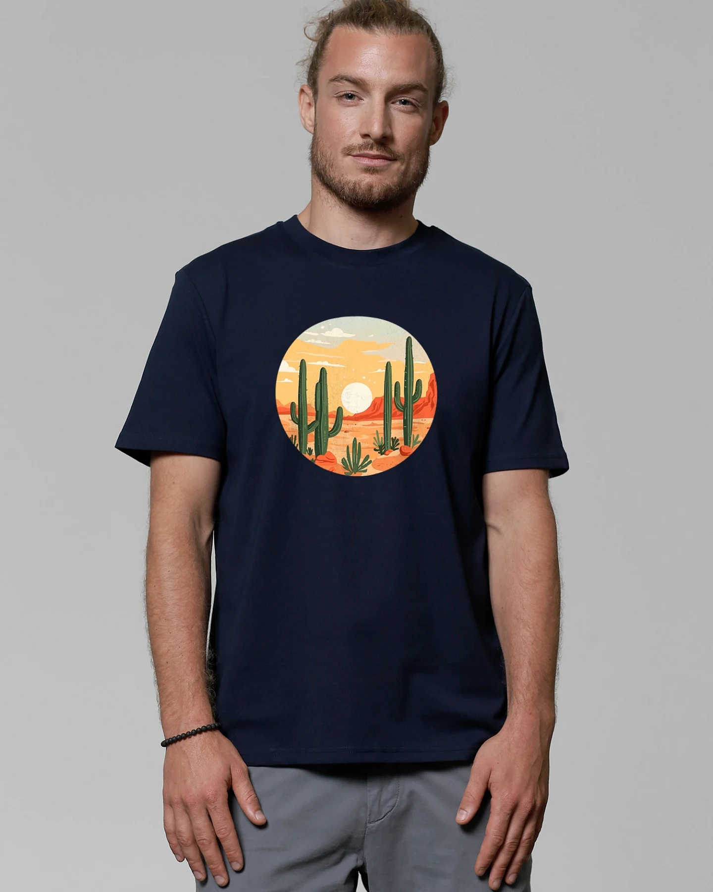 Watapparel T-Shirt Sonnenuntergang in der Wüste – Ansicht 2