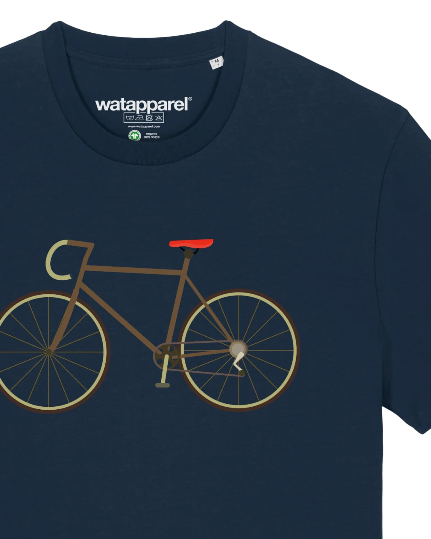Watapparel T-Shirt Fahrrad – Ansicht 3