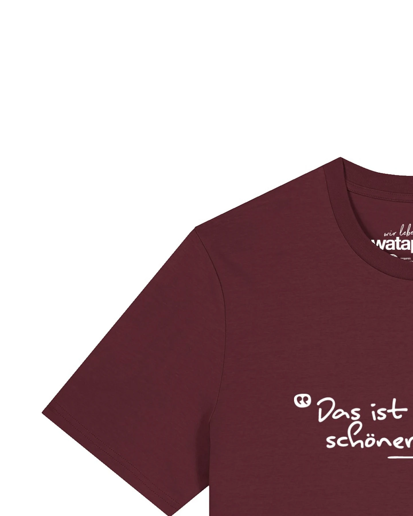 Watapparel T-Shirt Das Ist Aber Ein Schöner Baum – Ansicht 3