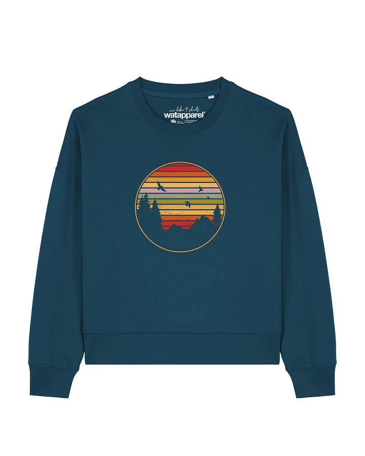 Watapparel Sweatshirt Sunset Berge & Tannen