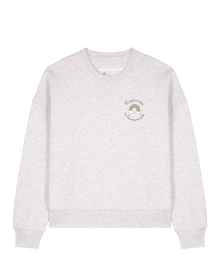Watapparel Sweatshirt Happiness is homemade