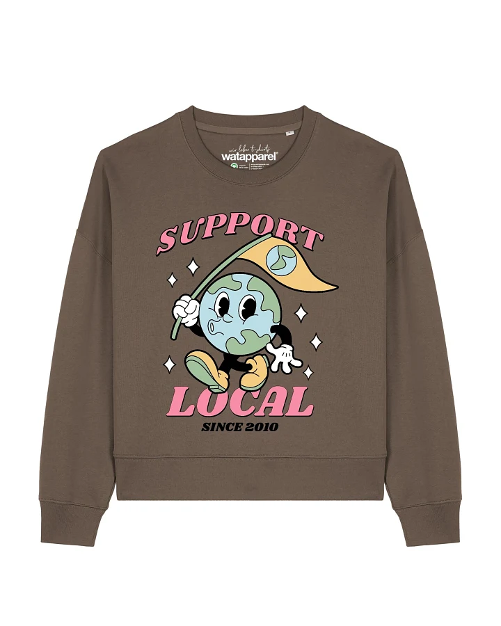 Watapparel Sweatshirt Support Local