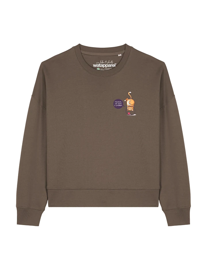 Watapparel Sweatshirt Funny Cat