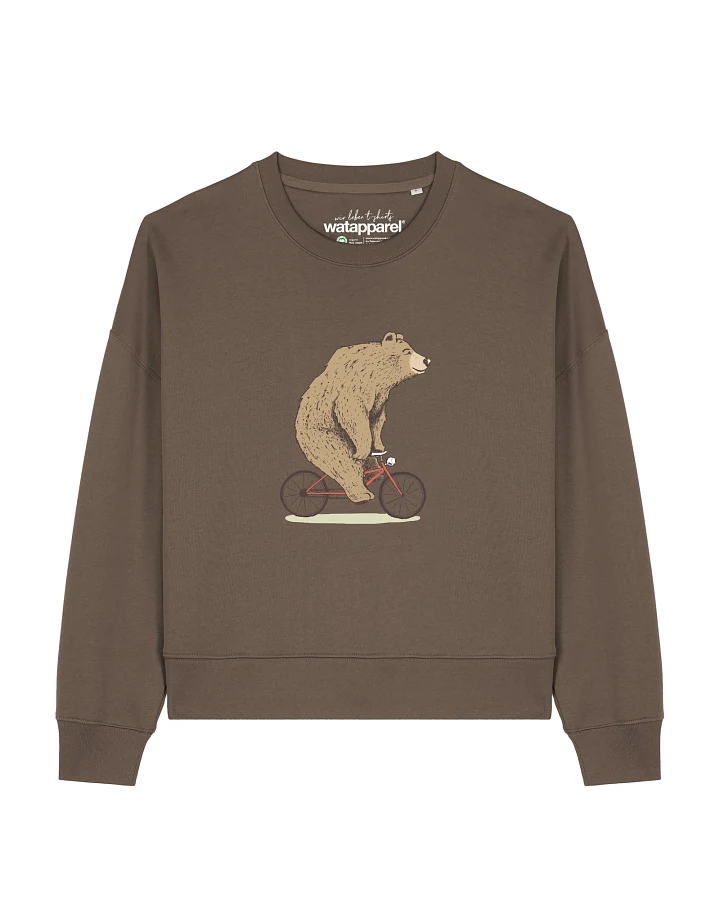 Watapparel Sweatshirt Fahrradbär