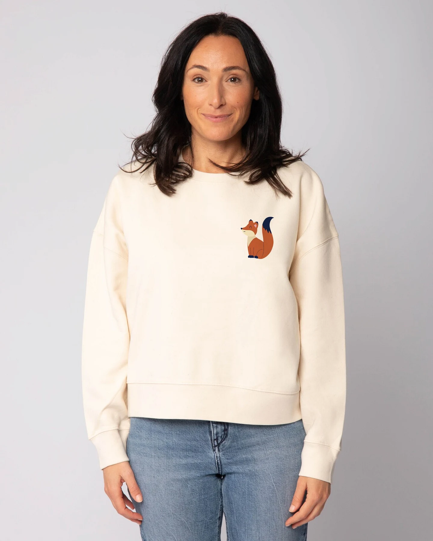 Watapparel Sweatshirt Cute Fox – Ansicht 2