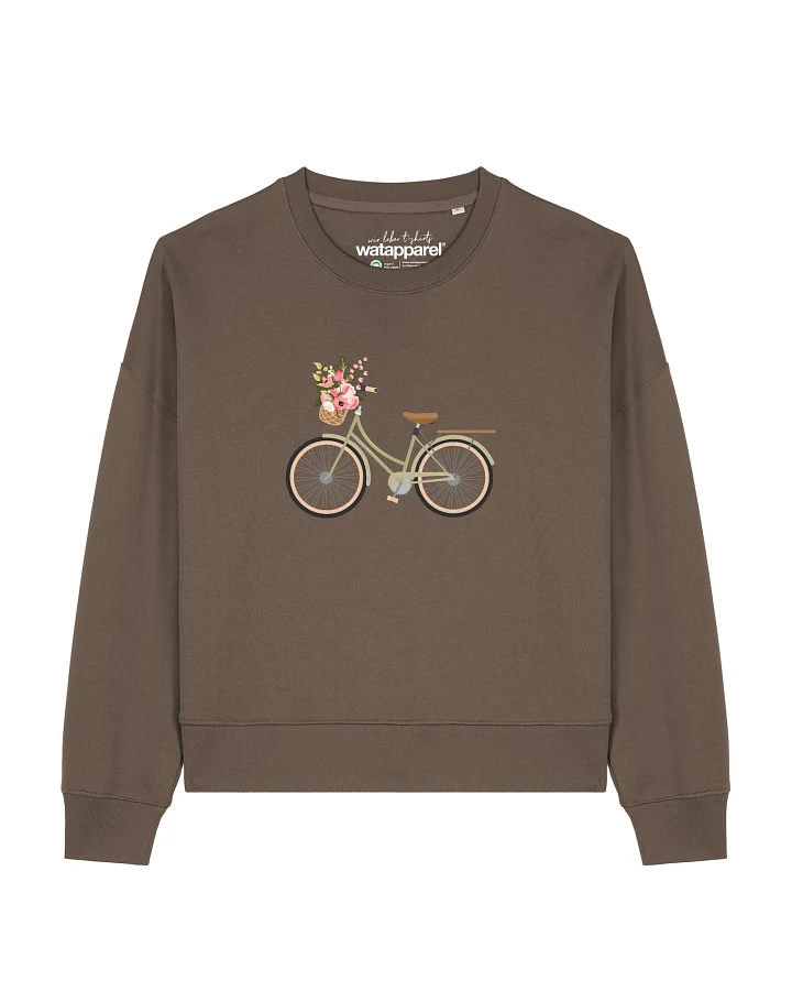Watapparel Sweatshirt Damenfahrrad