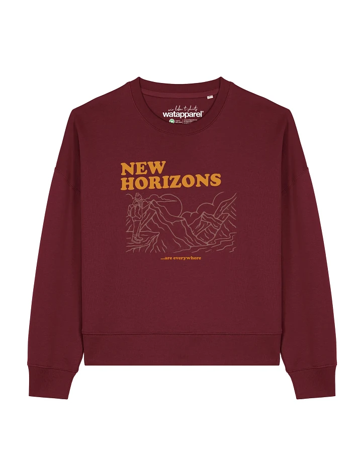 Watapparel Sweatshirt New horizons are everywhere