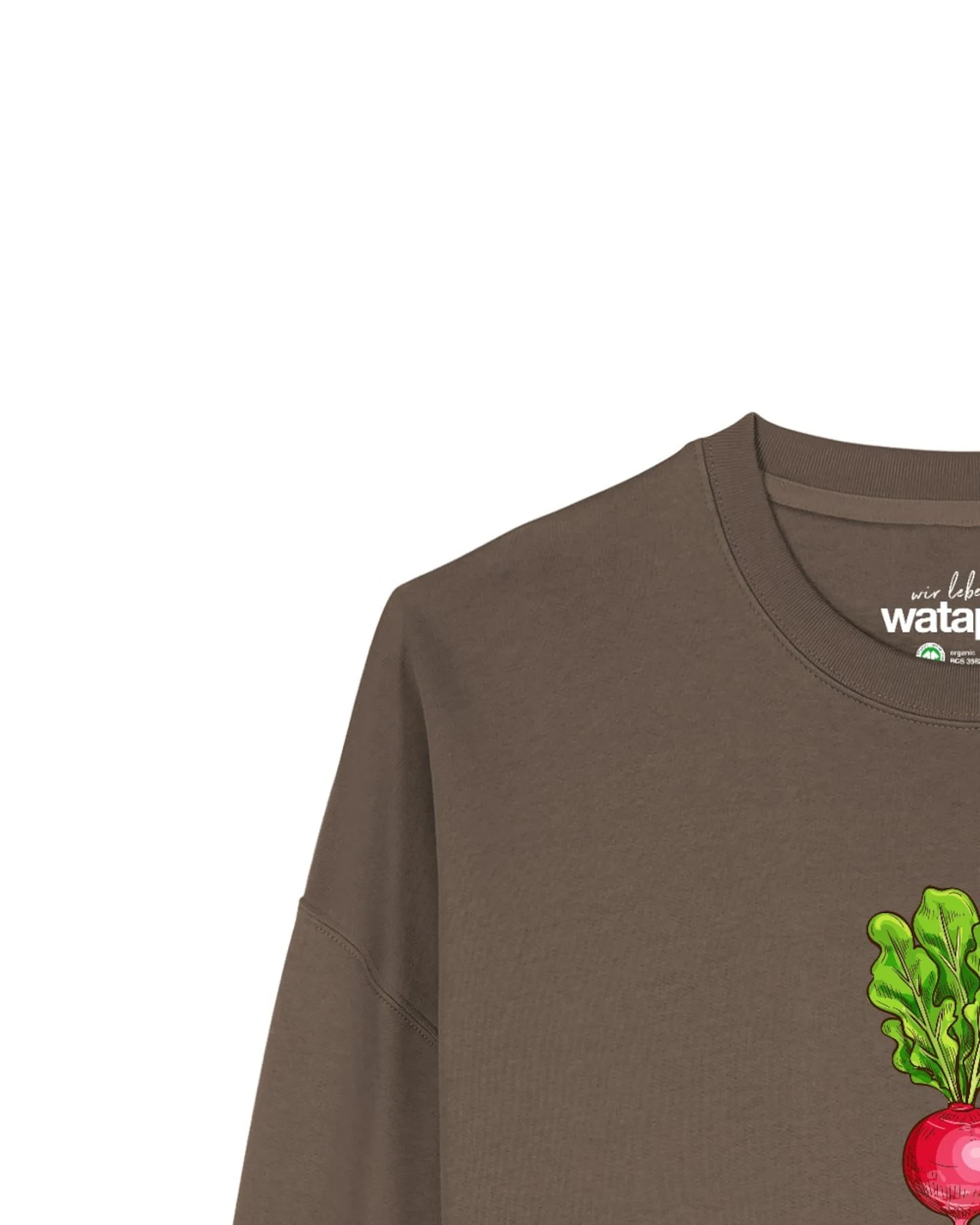 Watapparel Sweatshirt Radieschen – Ansicht 3