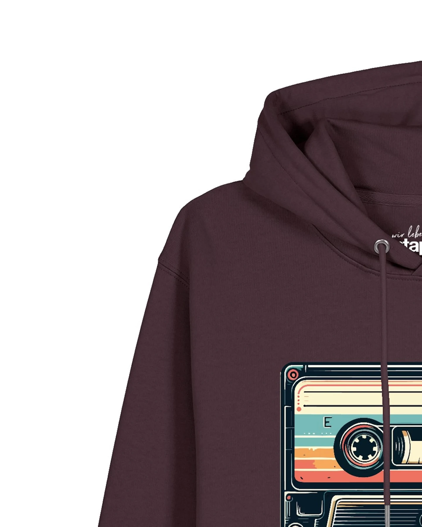 Watapparel Sweatshirt Retro Kassette – Ansicht 3