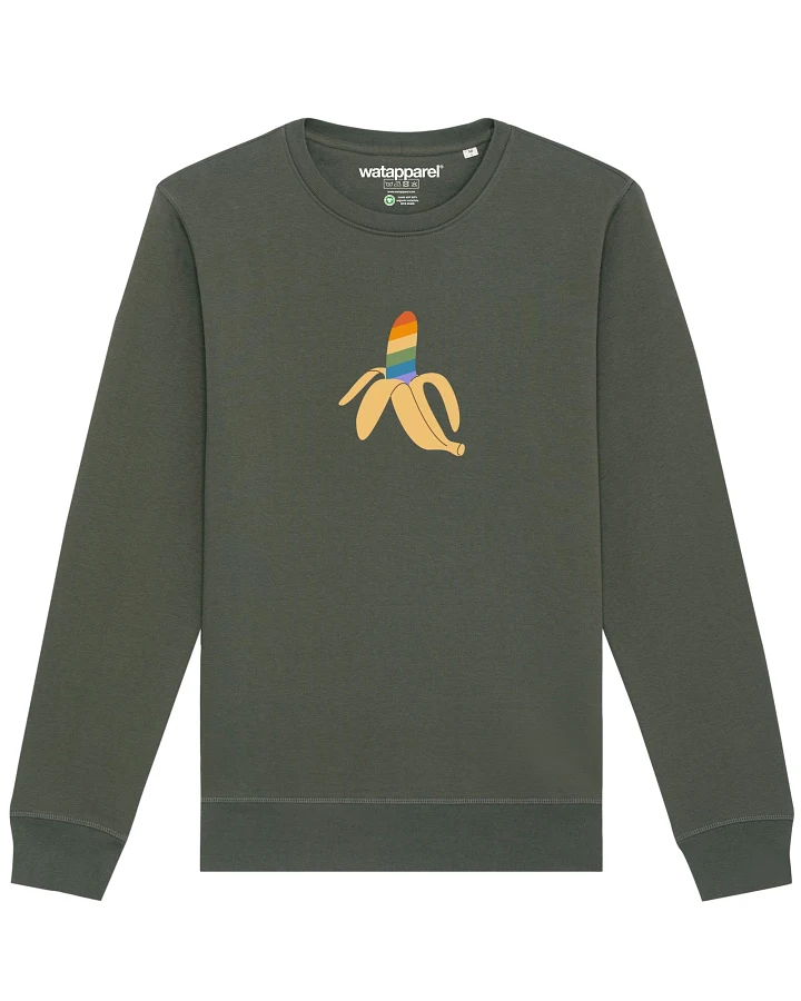 Watapparel Sweatshirt Rainbow Banana