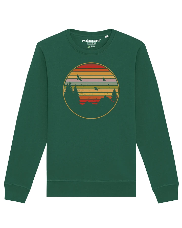 Watapparel Sweatshirt Sunset Berge & Tannen