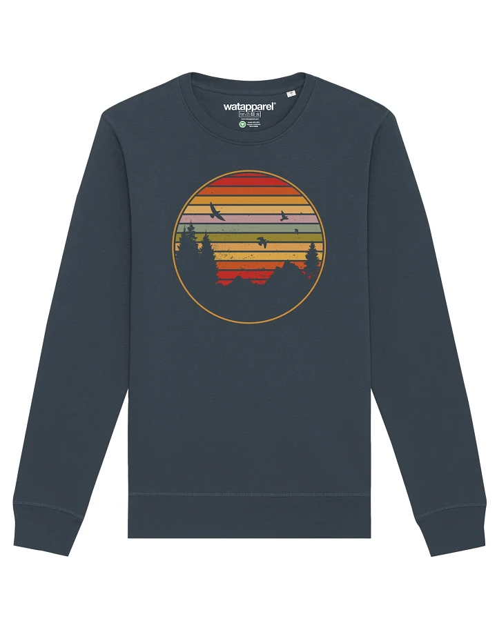 Watapparel Sweatshirt Sunset Berge & Tannen